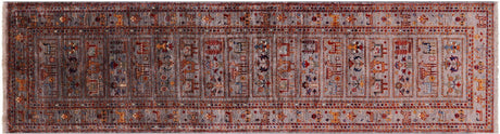 Runner Tribal Persian Gabbeh Handmade Rug - Manhattan Rugs