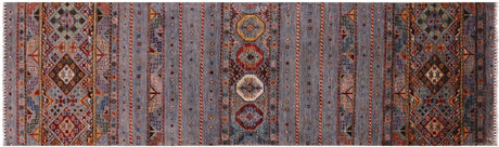 Khorjin Super Kazak Hand-Knotted Runner Rug - Manhattan Rugs