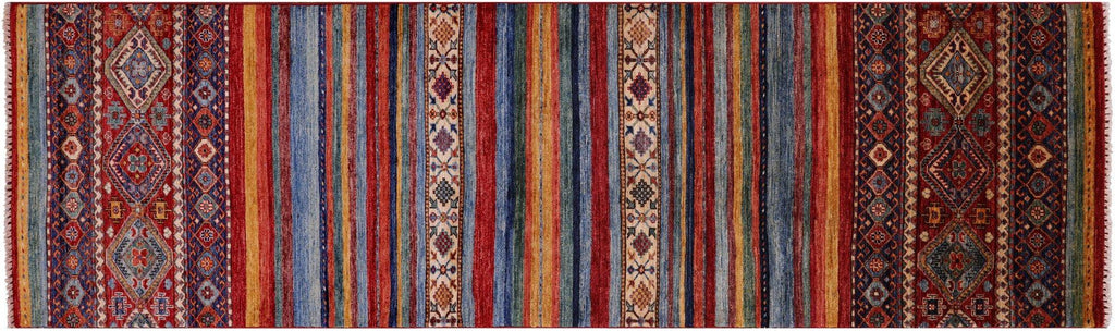 Runner Khorjin Super Kazak Handmade Rug - Manhattan Rugs