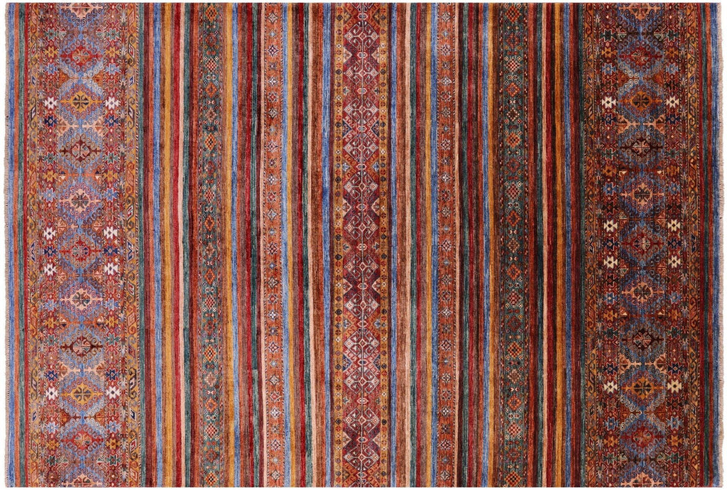 Super Kazak Khorjin Hand Knotted Wool Rug - Manhattan Rugs