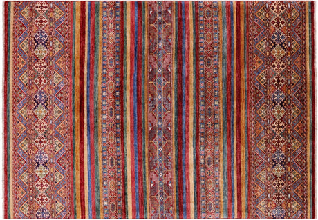 Super Kazak Khorjin Hand Knotted Rug - Manhattan Rugs