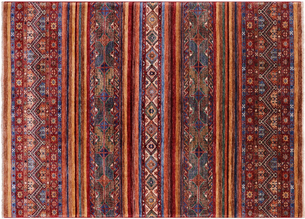 Super Kazak Khorjin Hand Knotted Wool Rug - Manhattan Rugs