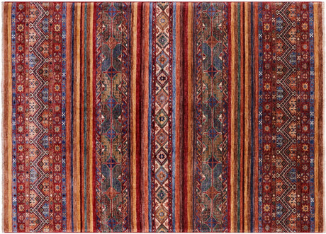 Super Kazak Khorjin Hand Knotted Wool Rug - Manhattan Rugs