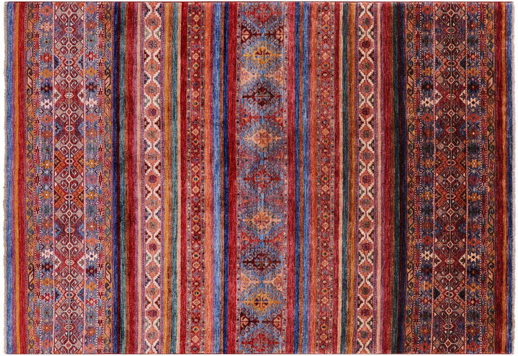 Khorjin Super Kazak Hand Knotted Wool Rug - Manhattan Rugs