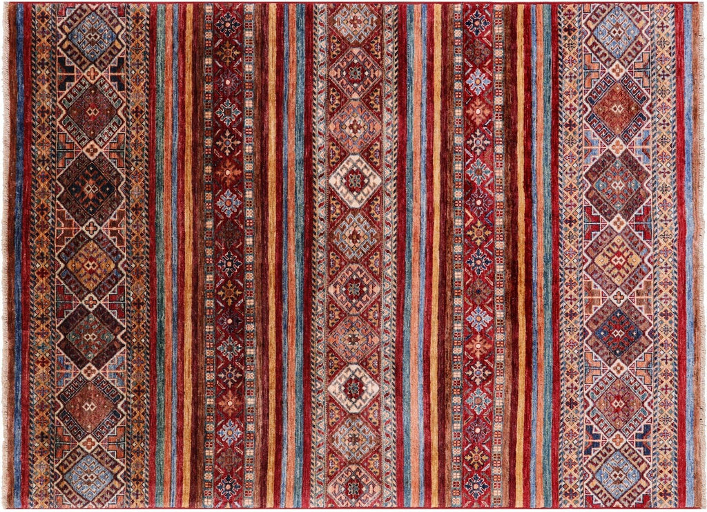 Super Kazak Khorjin Handmade Wool Rug - Manhattan Rugs