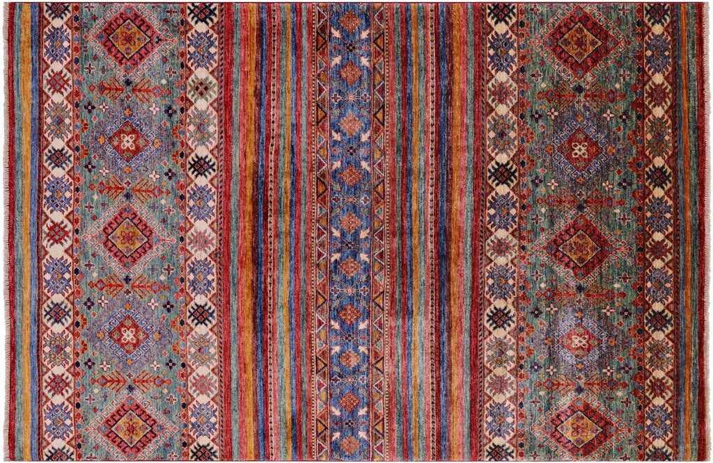 Super Kazak Khorjin Handmade Rug - Manhattan Rugs