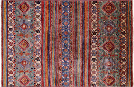 Super Kazak Khorjin Handmade Rug - Manhattan Rugs