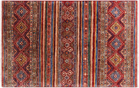 Khorjin Super Kazak Hand-Knotted Rug - Manhattan Rugs