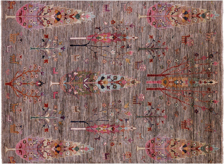 Tribal Persian Gabbeh Handmade Wool Rug - Manhattan Rugs