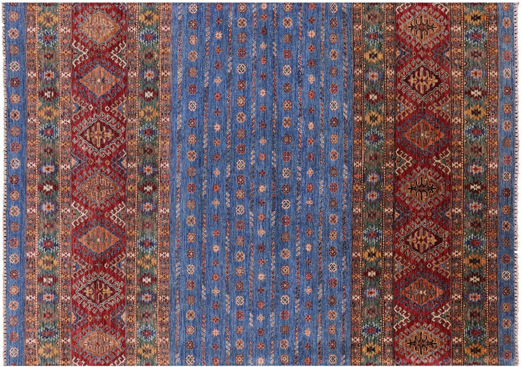 Hand Knotted Super Kazak Khorjin Wool Rug - Manhattan Rugs