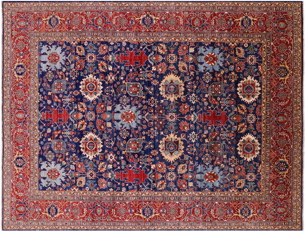 Hand-Knotted Persian Fine Serapi Wool Rug - Manhattan Rugs