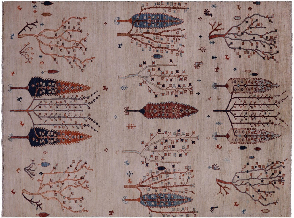 Hand-Knotted Tribal Persian Gabbeh Rug - Manhattan Rugs