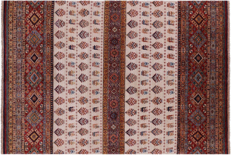 Persian Gabbeh Tribal Hand Knotted Rug - Manhattan Rugs