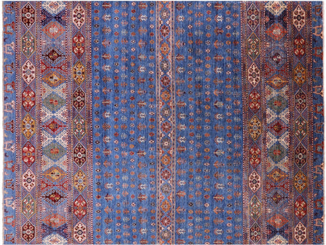 Persian Gabbeh Tribal Hand-Knotted Rug - Manhattan Rugs