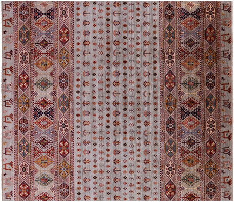 Hand Knotted Persian Tribal Gabbeh Rug - Manhattan Rugs