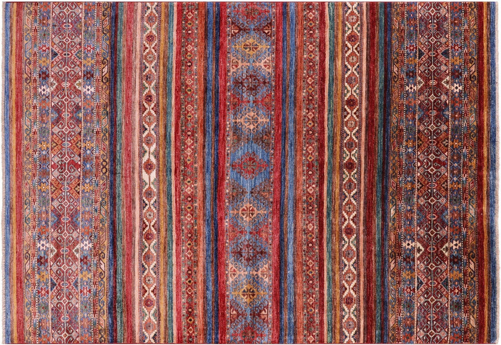 Khorjin Super Kazak Hand Knotted Wool Rug - Manhattan Rugs