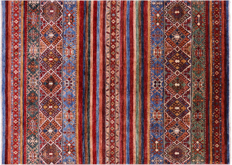 Super Kazak Khorjin Hand Knotted Rug - Manhattan Rugs