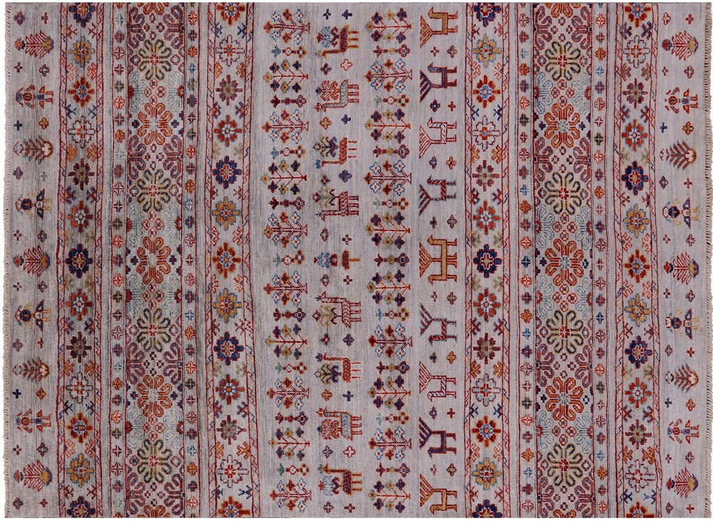 Tribal Persian Gabbeh Hand Knotted Rug - Manhattan Rugs