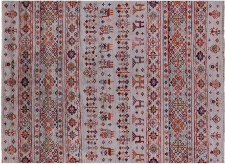 Tribal Persian Gabbeh Hand Knotted Rug - Manhattan Rugs