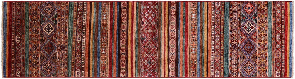 Khorjin Super Kazak Handmade Runner Rug - Manhattan Rugs