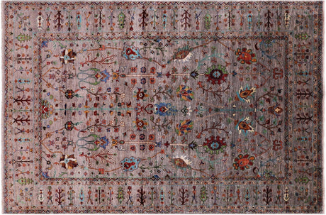 Persian Tabriz Hand-Knotted Wool Rug - Manhattan Rugs