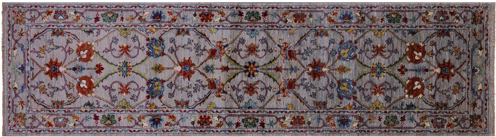 Runner Persian Tabriz Hand Knotted Rug - Manhattan Rugs