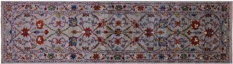 Runner Persian Tabriz Hand Knotted Rug - Manhattan Rugs