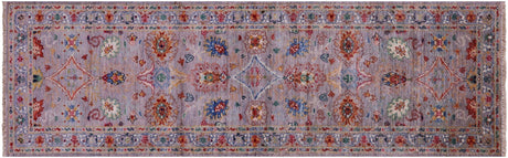 Runner Persian Tabriz Hand-Knotted Rug - Manhattan Rugs