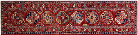Bokhara Hand-Knotted Runner Rug - Manhattan Rugs