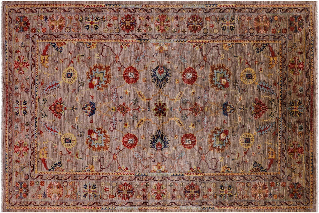 Persian Tabriz Hand-Knotted Wool Rug - Manhattan Rugs