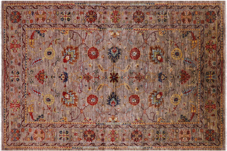 Persian Tabriz Hand-Knotted Wool Rug - Manhattan Rugs