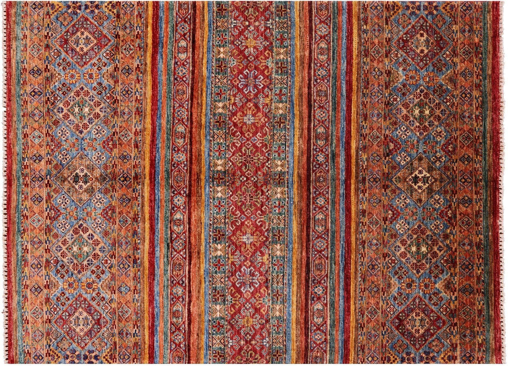 Super Kazak Khorjin Hand Knotted Rug - Manhattan Rugs