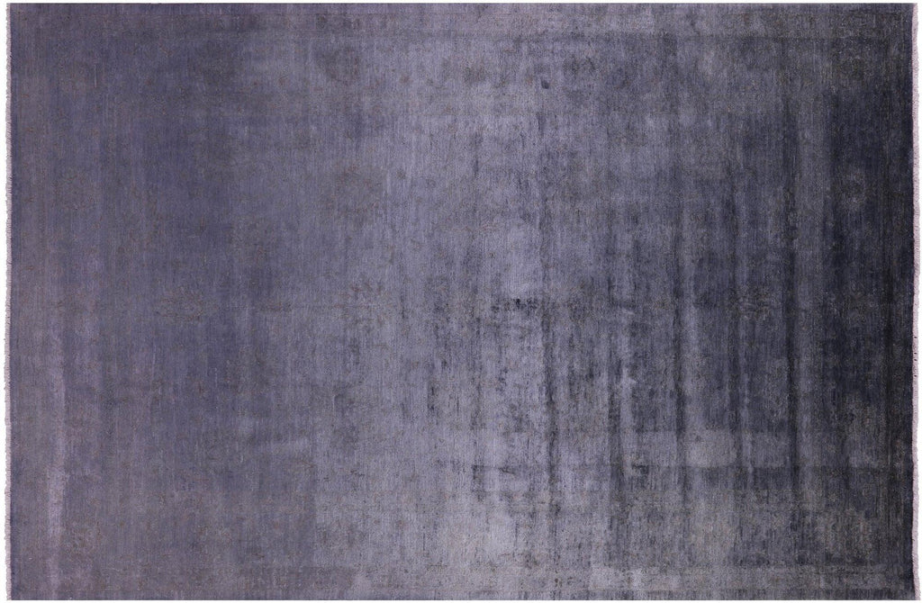 Overdyed Full Pile Hand-Knotted Rug - Manhattan Rugs