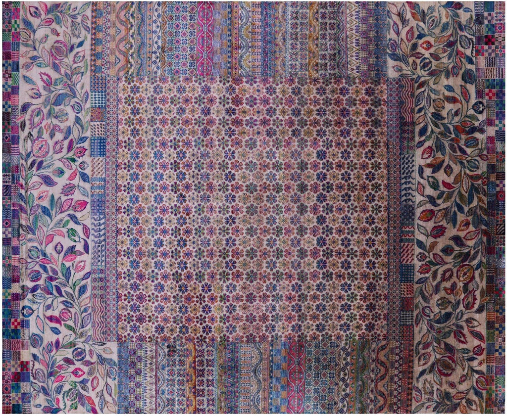 Persian Silk Hand Knotted Rug - Manhattan Rugs