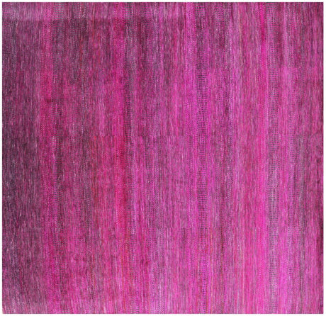 Square Hand-Knotted Savannah Grass Gabbeh Wool & Silk Rug - Manhattan Rugs