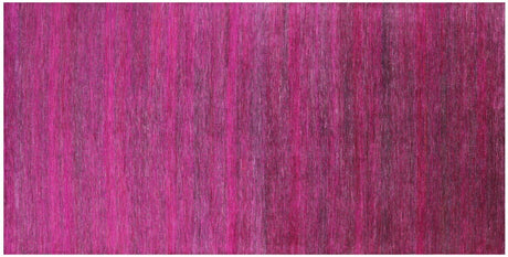 Hand-Knotted Savannah Grass Gabbeh Wool & Silk Rug - Manhattan Rugs