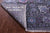 Grey Persian Tabriz Hand-Knotted Wool & Silk Rug 8' 1" X 10' 3" - Q6072