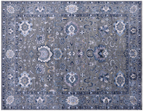 Wool & Silk Persian Tabriz Hand Knotted Rug - Manhattan Rugs