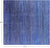 Square Wool & Silk Savannah Grass Gabbeh Hand Knotted Rug - Manhattan Rugs