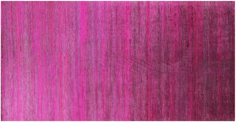 Gabbeh Wool & Silk Hand Knotted Savannah Grass Rug - Manhattan Rugs