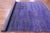 Purple Hand-Knotted Wool & Silk Super Savannah Gabbeh Rug 9' 0" X 12' 1" - Q6115