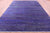 Purple Hand-Knotted Wool & Silk Super Savannah Gabbeh Rug 9' 0" X 12' 1" - Q6115