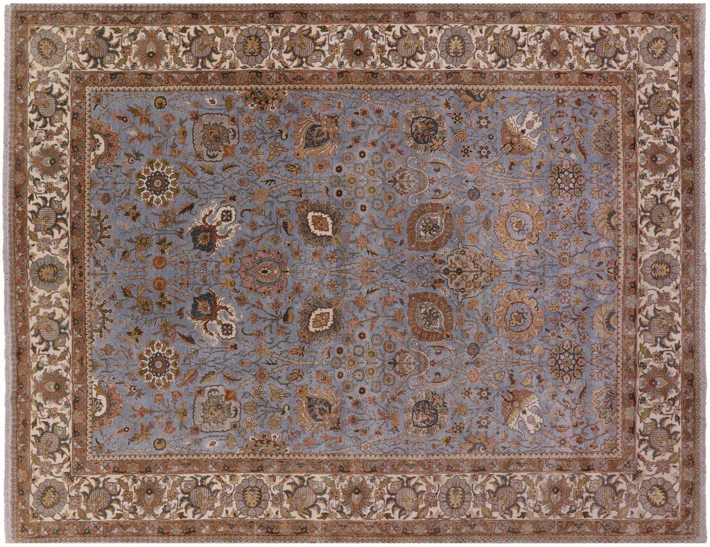 Persian Tabriz Hand-Knotted Wool Rug - Manhattan Rugs