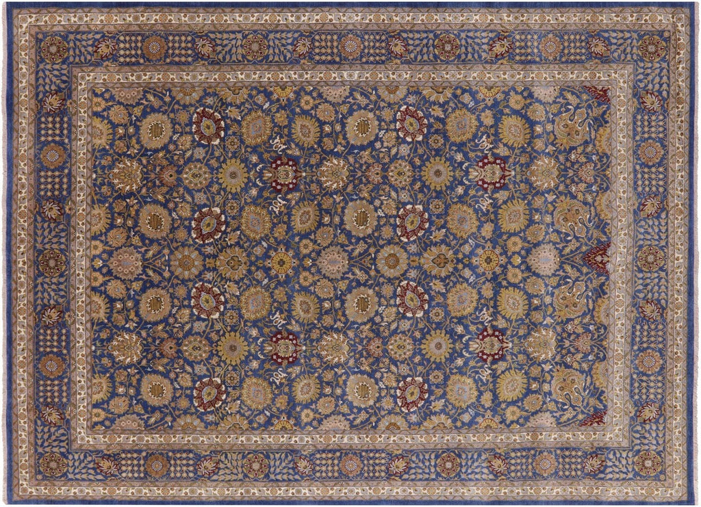 Hand Knotted Persian Tabriz Wool Rug - Manhattan Rugs