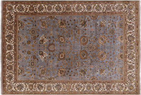 Hand-Knotted Persian Tabriz Wool Rug - Manhattan Rugs