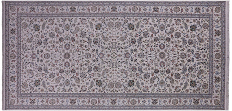Hand-Knotted Persian Nain Wool & Silk Rug - Manhattan Rugs