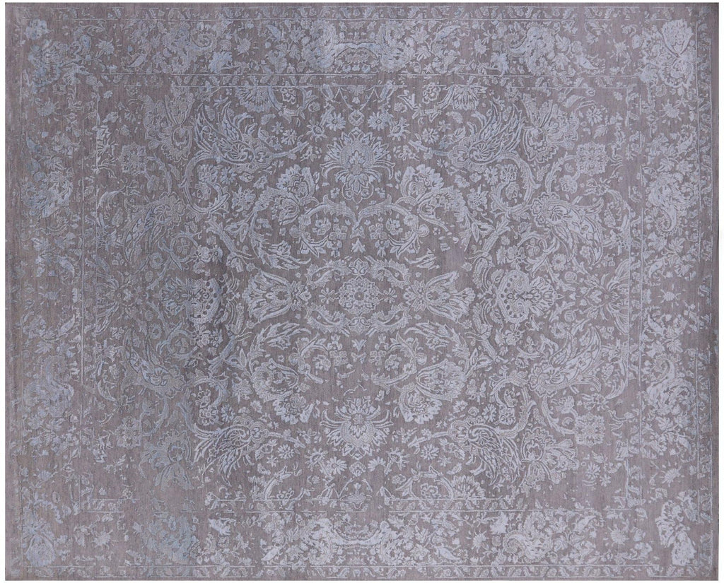 Hand-Knotted Persian Wool & Silk Rug - Manhattan Rugs