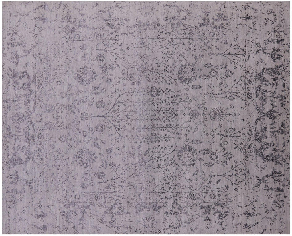Persian Wool & Silk Hand-Knotted Rug - Manhattan Rugs