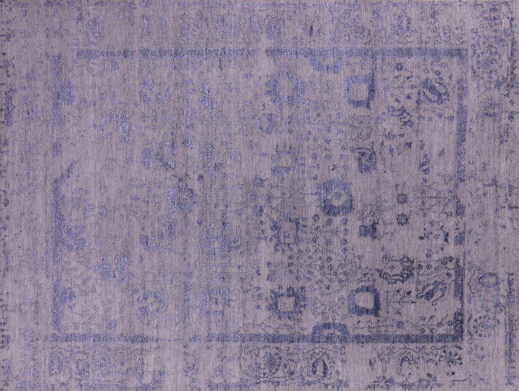 Persian Tabriz Wool & Silk Hand-Knotted Rug - Manhattan Rugs