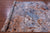 SUPER SALE 7' 11" X 10' 2" Hand-Knotted Wool & Silk Abstract Rug - Q6237
